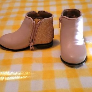 Cat and Jack sparkle booties